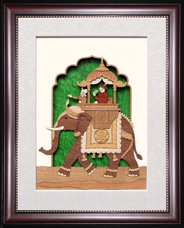 Wh 12X15 King On Elephant ragaarts.myshopify.com
