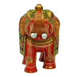 Carved & Painted Elephant ragaarts.myshopify.com