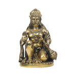 Brass Hanuman Sitting Idol