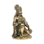 Brass Hanuman Sitting Idol