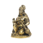 Brass Hanuman Sitting Idol