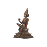 Parvathi sitting on double base