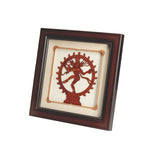 Dancing Nataraj Wooden Carving Frame