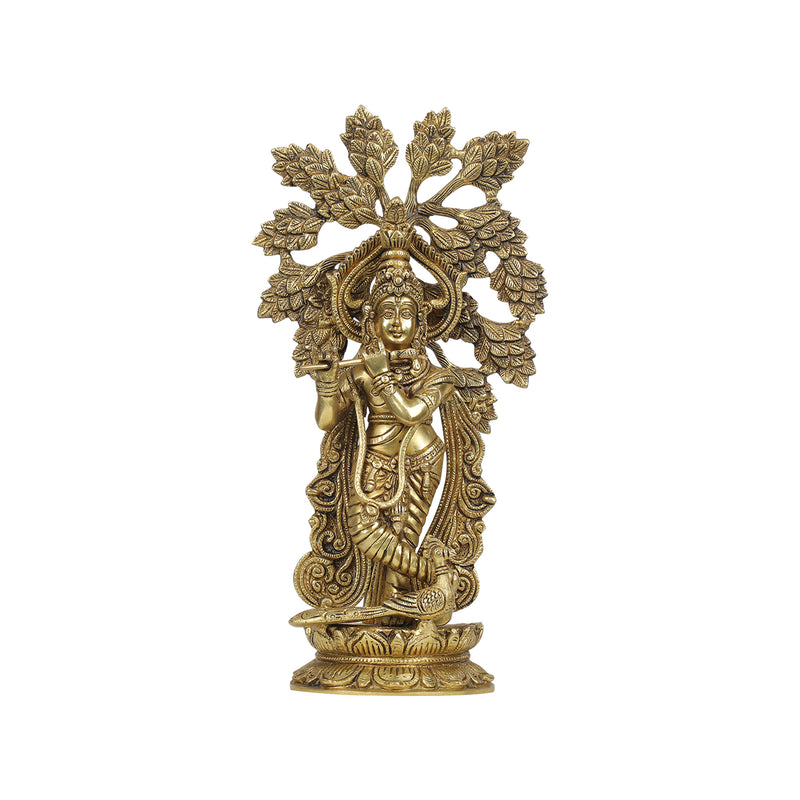 Brass Krishna