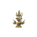 Brass Lakshmi 5 Diya Stand