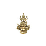 Brass Lakshmi 5 Diya Stand