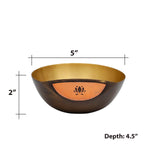 Ao Firdaus Brass Nut Bowl ragaarts.myshopify.com