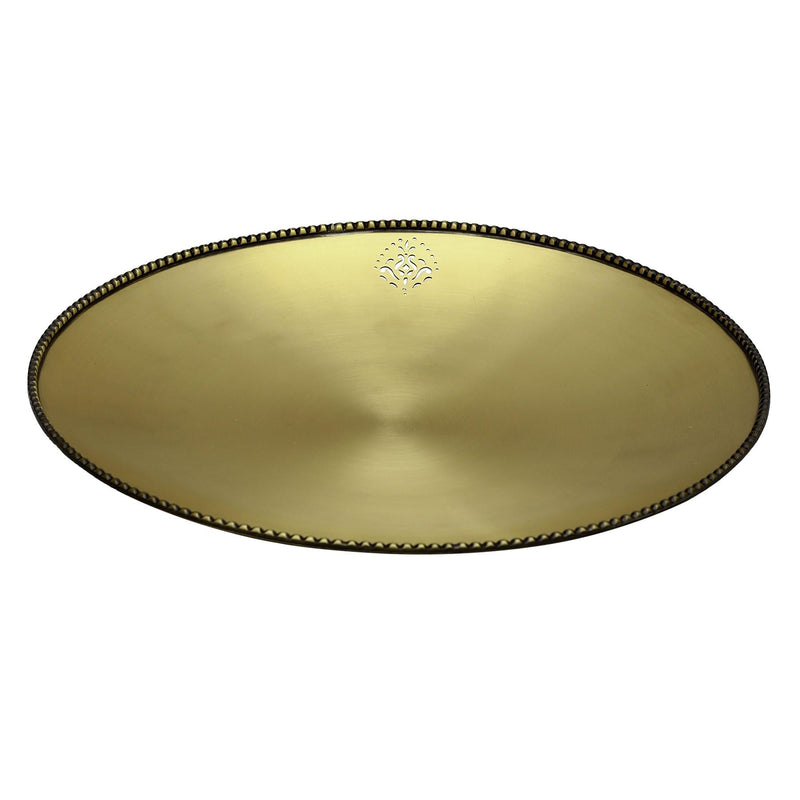 Ao Mandala Brass Plate Large ragaarts.myshopify.com