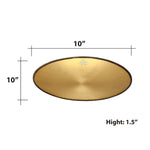 Ao Mandala Brass Plate Large ragaarts.myshopify.com