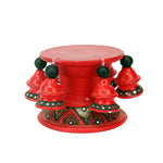 Terracotta Urli Stand Painted