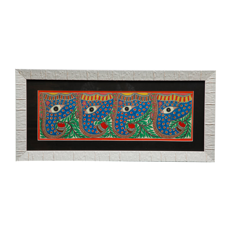 Elephant Art - Madhubani Panting