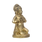 Brass Hanuman Sitting Idol