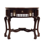 Wooden Console Table With Dhokra Art