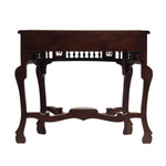 Wooden Console Table With Dhokra Art