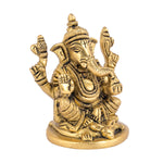 Ganesha Sitting On Base