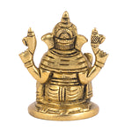 Ganesha Sitting On Base