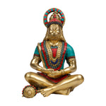 Brass Hanuman Sitting