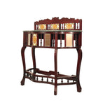 Wooden Consle Table With Marble