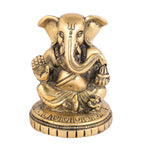 Ganesha Sitting On Base