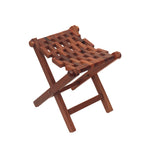 Wooden Stoll With Folding