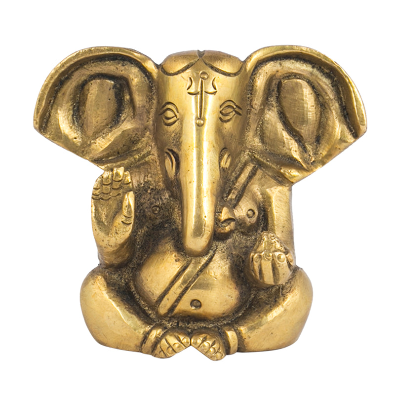 Brass Appu Ganesha Statue