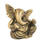 Ganesha Sitting On Twisted Neck