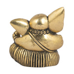 Ganesha Sitting On Twisted Neck