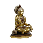Brass Hanuman Sitting Idol