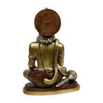 Brass Hanuman Sitting Idol