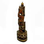 Musical Ganesha Sitting on Shankhu ragaarts.myshopify.com