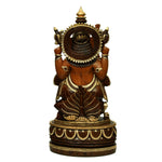 Musical Ganesha Sitting on Shankhu ragaarts.myshopify.com