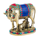 Cow and Calf With Stone finish