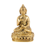 Brass Blessing Buddha Idol