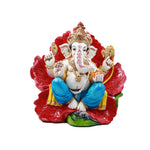 Jaswanti Ganesha Sitting On Flower