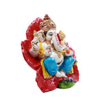 Jaswanti Ganesha Sitting On Flower