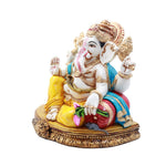 Ganesha Sitting On Pillow