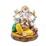 Ganesha Sitting On Pillow