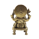 Ganesha Sitting on Chowki