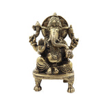 Ganesha Sitting on Chowki