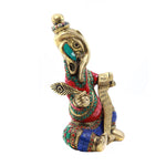 Ramayana Ganesha With Stone Work