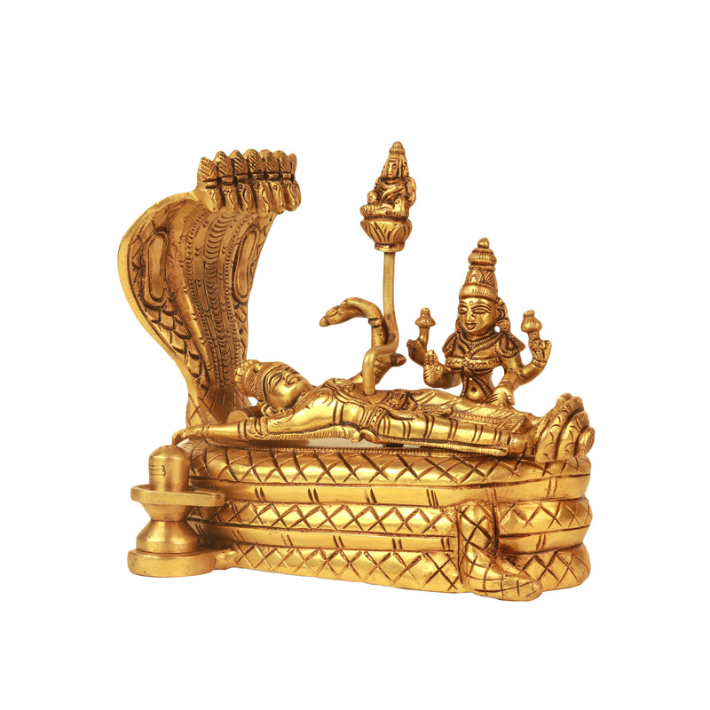 Sleeping Vishnu & Laxmi