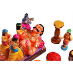 Kumbhakarna Set Clay Dolls
