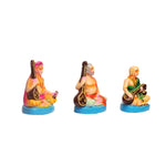 Sangeetha Mumurthy (Set of 3) Clay Dolls