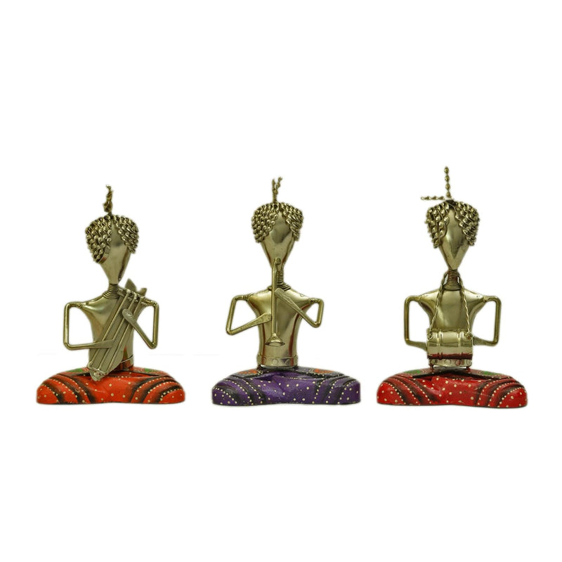 Art Objects Iron Painted Rajasthani Safa Musician ragaarts.myshopify.com