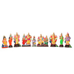 Aarupadai Veedu Set Clay Dolls