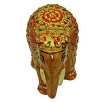 Elephant With Embossed Painting ragaarts.myshopify.com