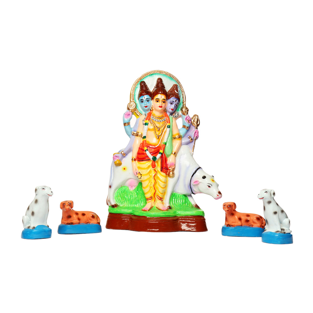 Dattatreya Set Paper Mesh Dolls Ragaarts
