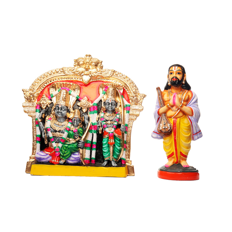 Annamachariya Badrachalam Paper Mache Dolls