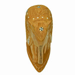 Carved Elephant With Inlay Work ragaarts.myshopify.com