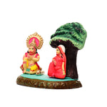 Ashokavanam  Hanuman With Sita Clay Dolls